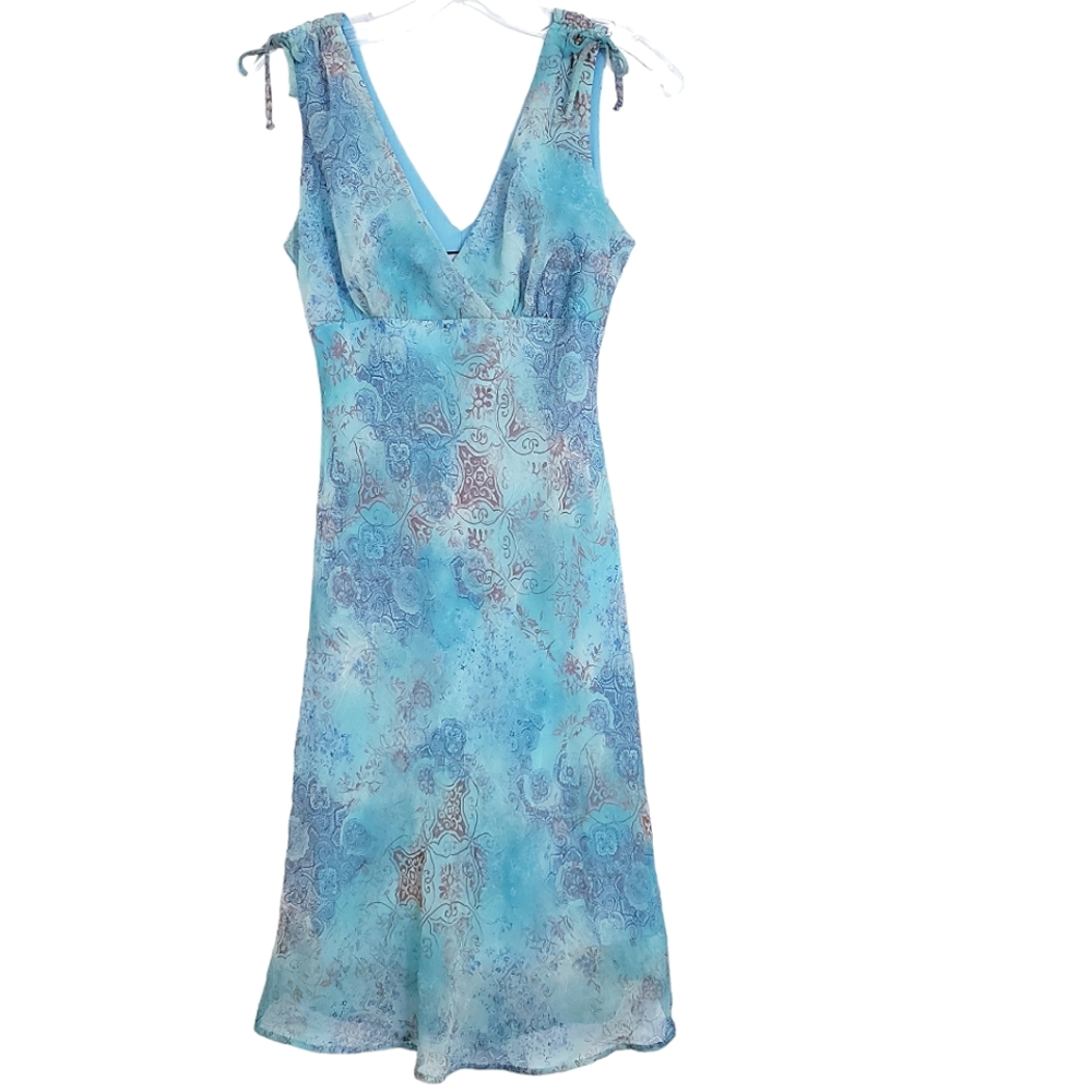 Vintage Y2K Breakin Loose Blue Sleeveless Dress